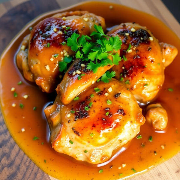 Wine-Infused Chicken Thighs