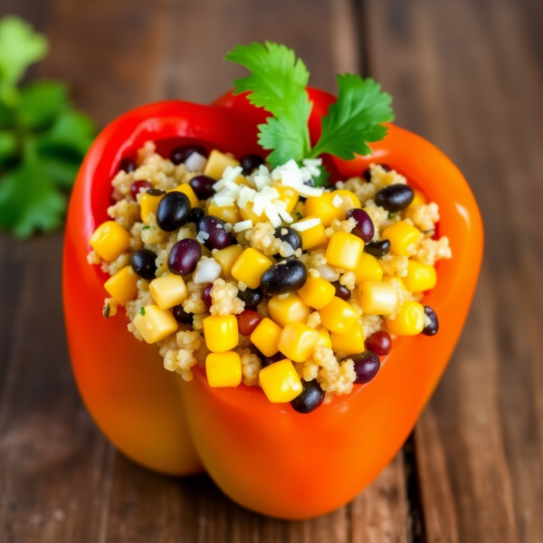 Stuffed Bell Pepper Delight