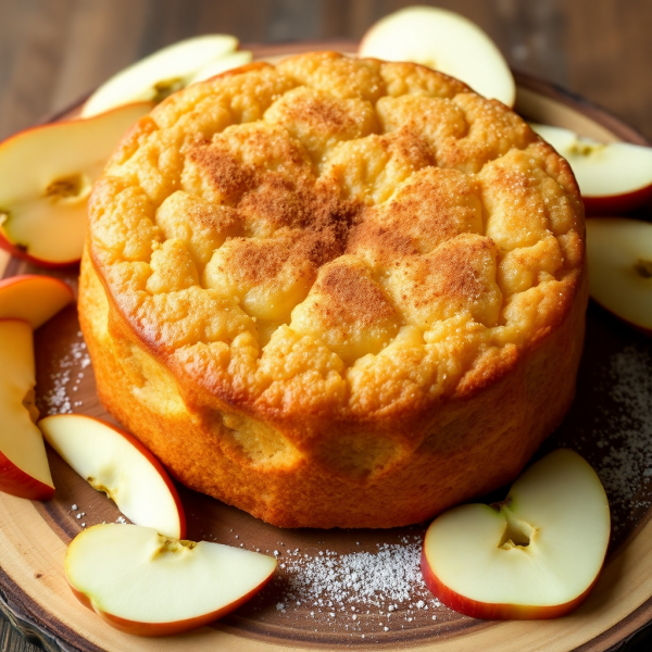 Apple Ginger Rice Cake