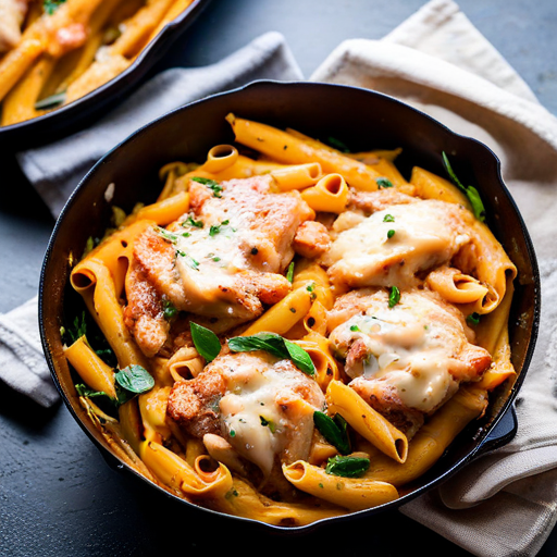Cheesy Chicken Pasta