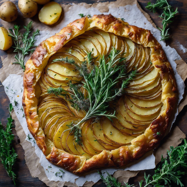 Herbed Potato Galette