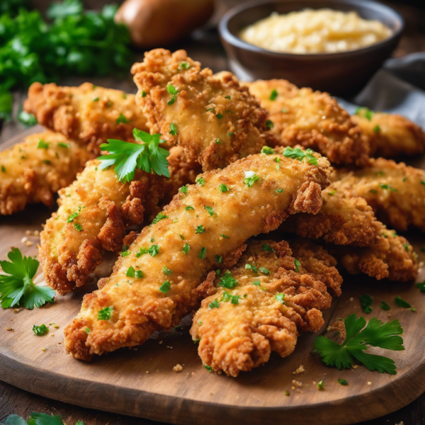 Crispy Parmesan Chicken Tenders