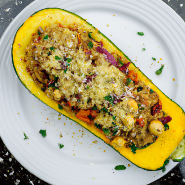 Stuffed Summer Squash