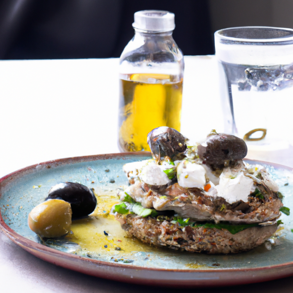 Turkey Burgers With Feta and Olives