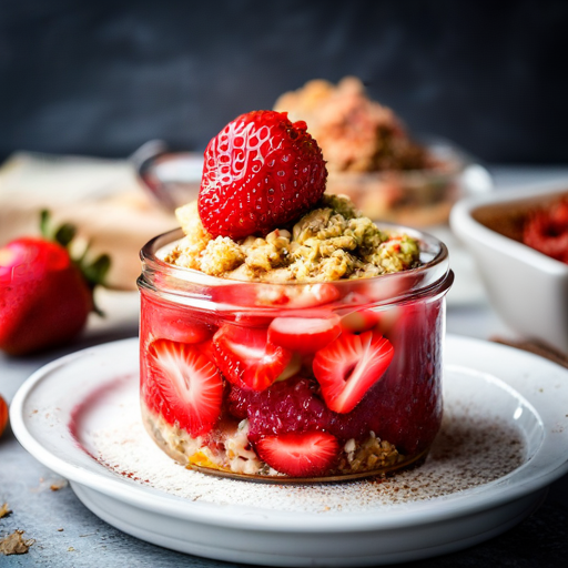 Strawberry Crumble